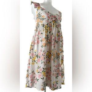 Andree By Unit Vintage Floral Vibe Mini Babydoll Dress